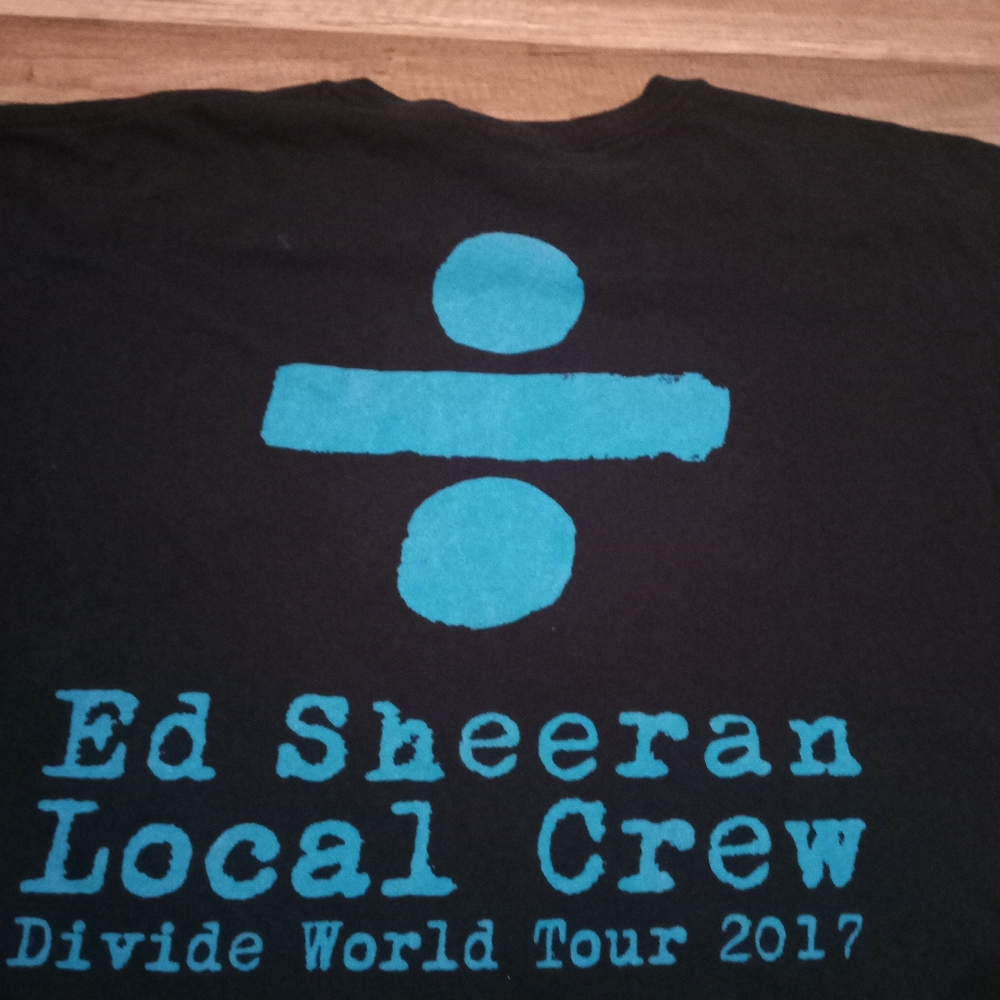 Unisex backstage local crew tour t-shirt